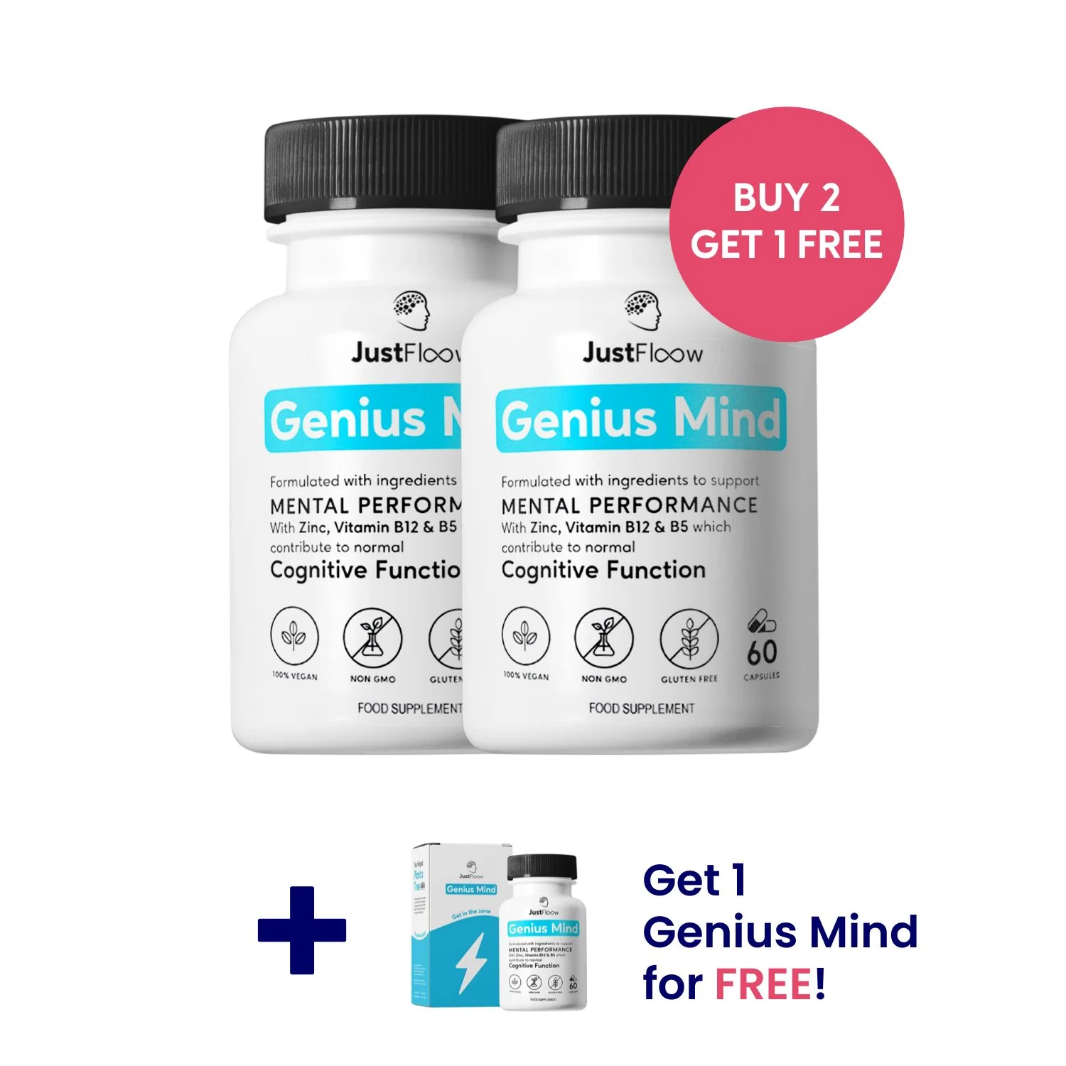 Genius Mind Cognitive Performance Nootropic - Image 6